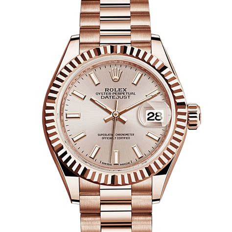 rolex oyster perpetual datejust special edition everose gold price|rolex everose gold watch.